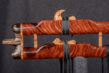 Redwood Burl Native American Flute, Minor, Mid F#-4, #U3Fa (9)